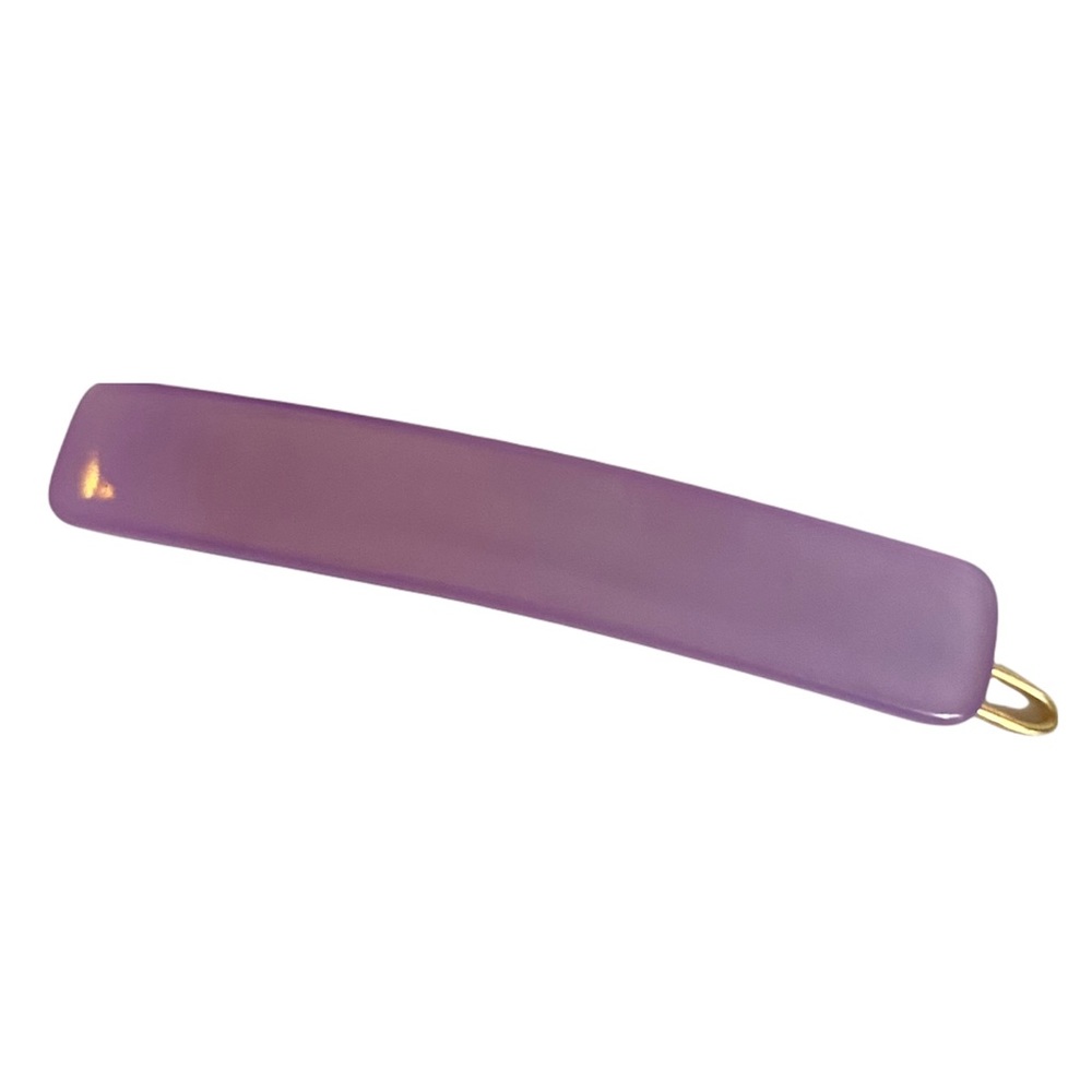 Laurent Olivier 1980’s Lilac Hair Clip, Deadstock/Unworn, Made in France